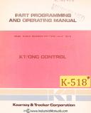 Kearney & Trecker-Kearney & Trecker E Series, Preparatory Training Manual Year (1965)-E-PID-65-06